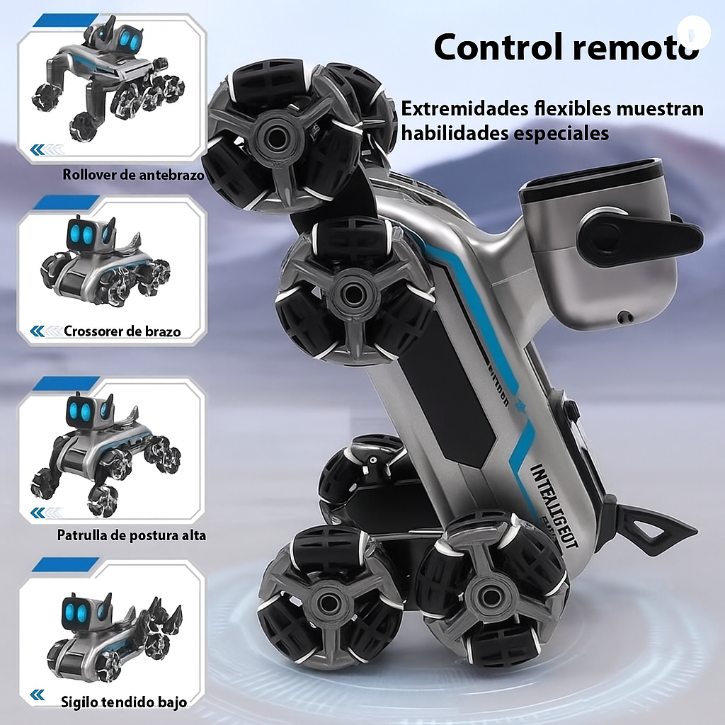 Perro Robot Inteligente – Tu nueva mascota que responde al mando y al cariño