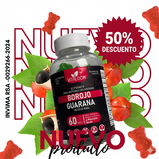 ALPHAMEN: Energía en Gomitas, Natural y Deliciosa