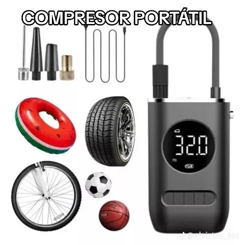 Mini Compresor Portátil AirPro 3668™: Inflado Fácil Donde lo Necesites