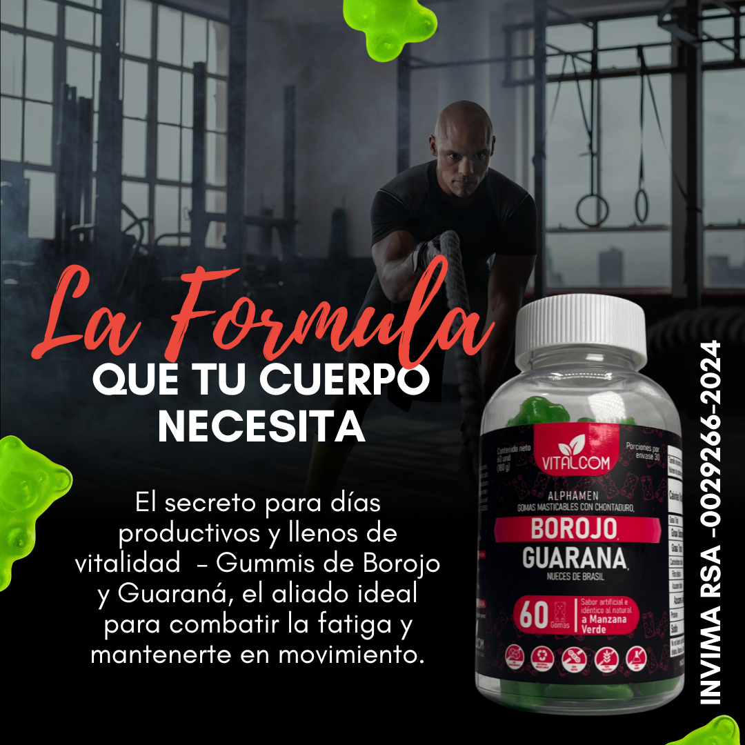 ALPHAMEN: Energía en Gomitas, Natural y Deliciosa