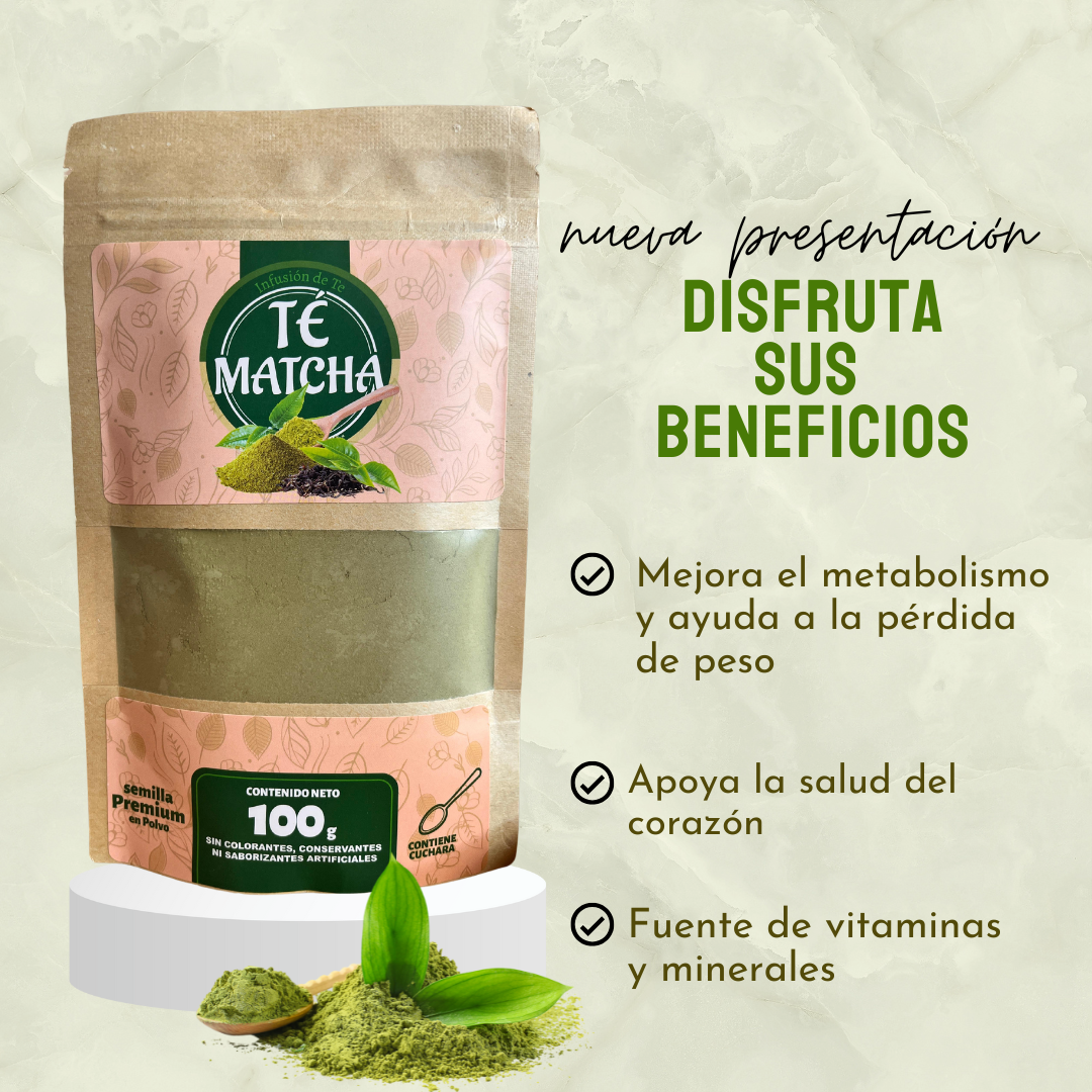 Té Matcha Premium Japonés – Energía Natural, Enfoque y Bienestar en Cada Taza
