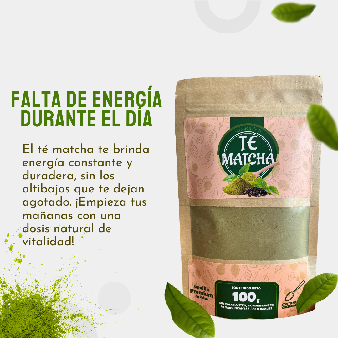 Té Matcha Premium Japonés – Energía Natural, Enfoque y Bienestar en Cada Taza